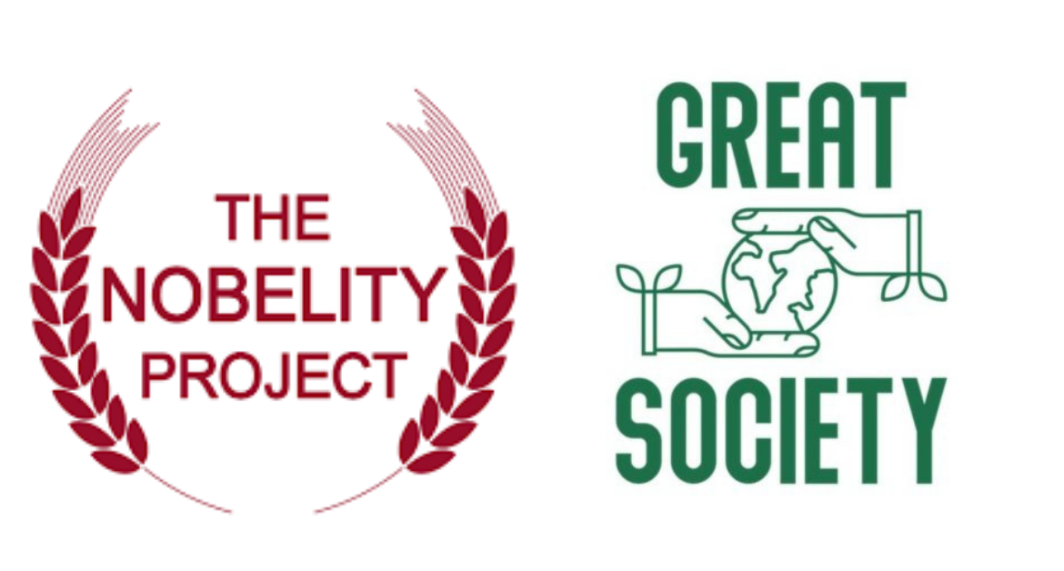 Great society podcast and the nobelity project logo